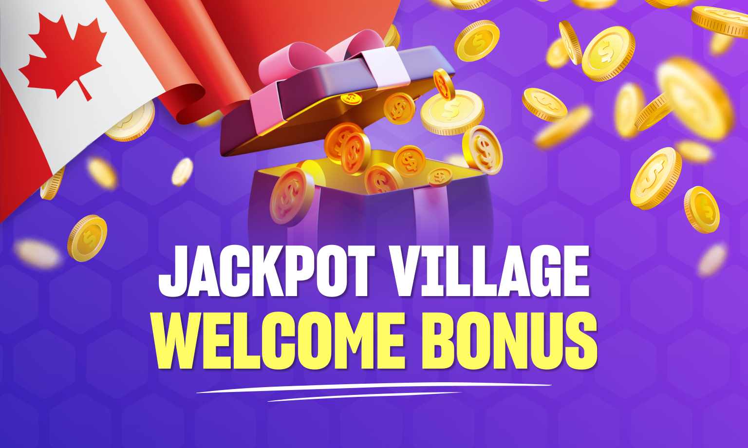 Jackpot Village Welcome Bonus Interface