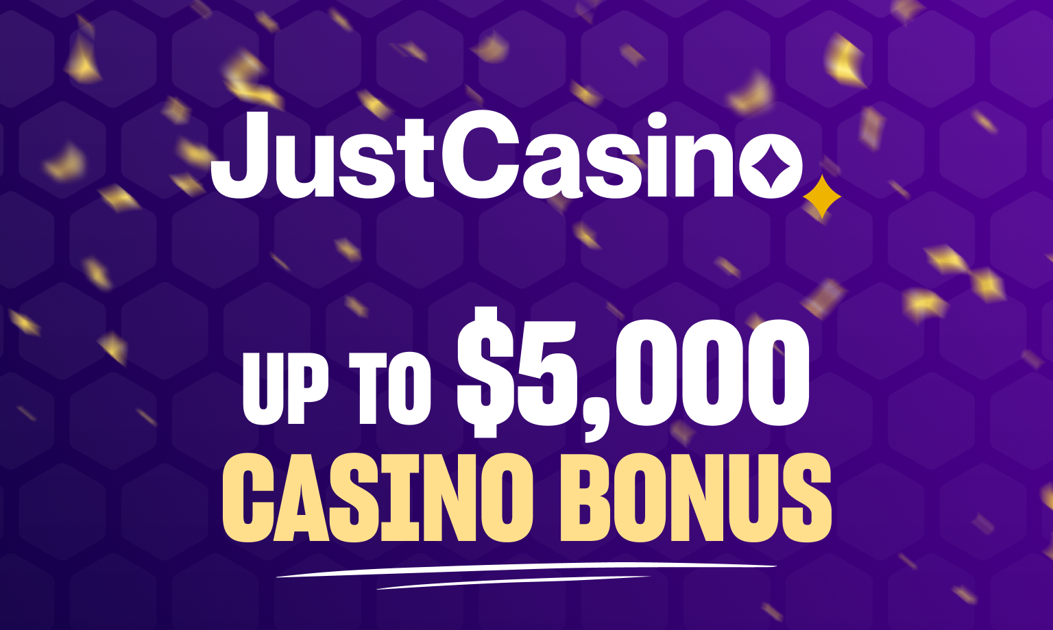 Just Casino Bonus Image